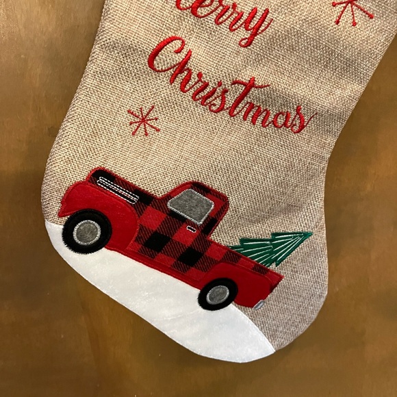 NEW CHRISTMAS STOCKING 20” lONG.. - Picture 2 of 2